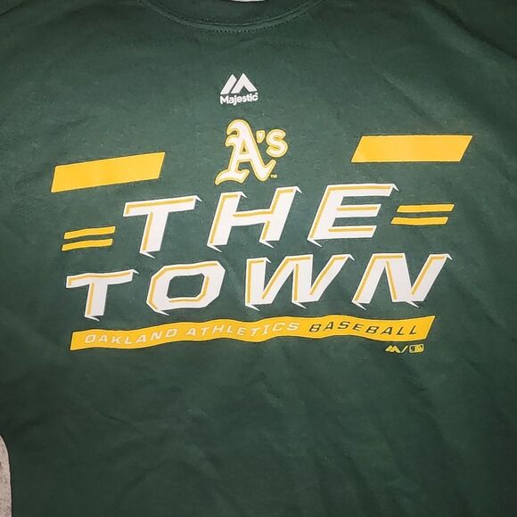 Majestic Oakland A's shirt Size S - Picture 3 of 4